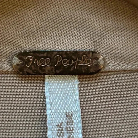 Free People Off Campus Long Sleeve Button Down Shirt - Picture 4 of 6